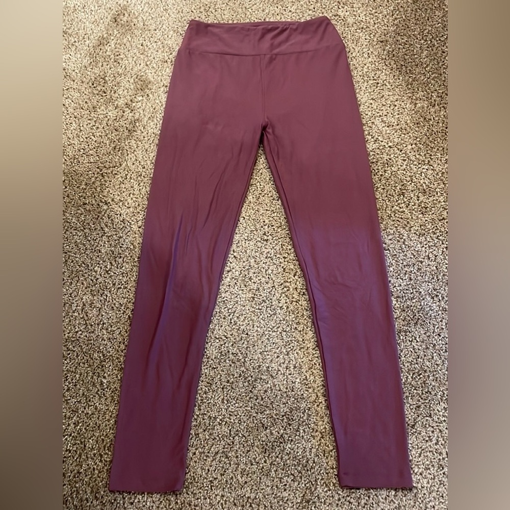 ***Relisting Soon*** LuLaRoe Dusty Rose/Plum colored Leggings